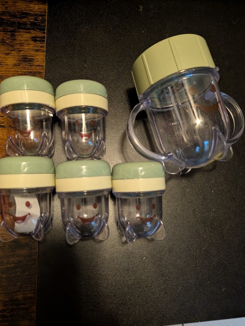 Baby Bullet Replacement Set in Light Green and Clear